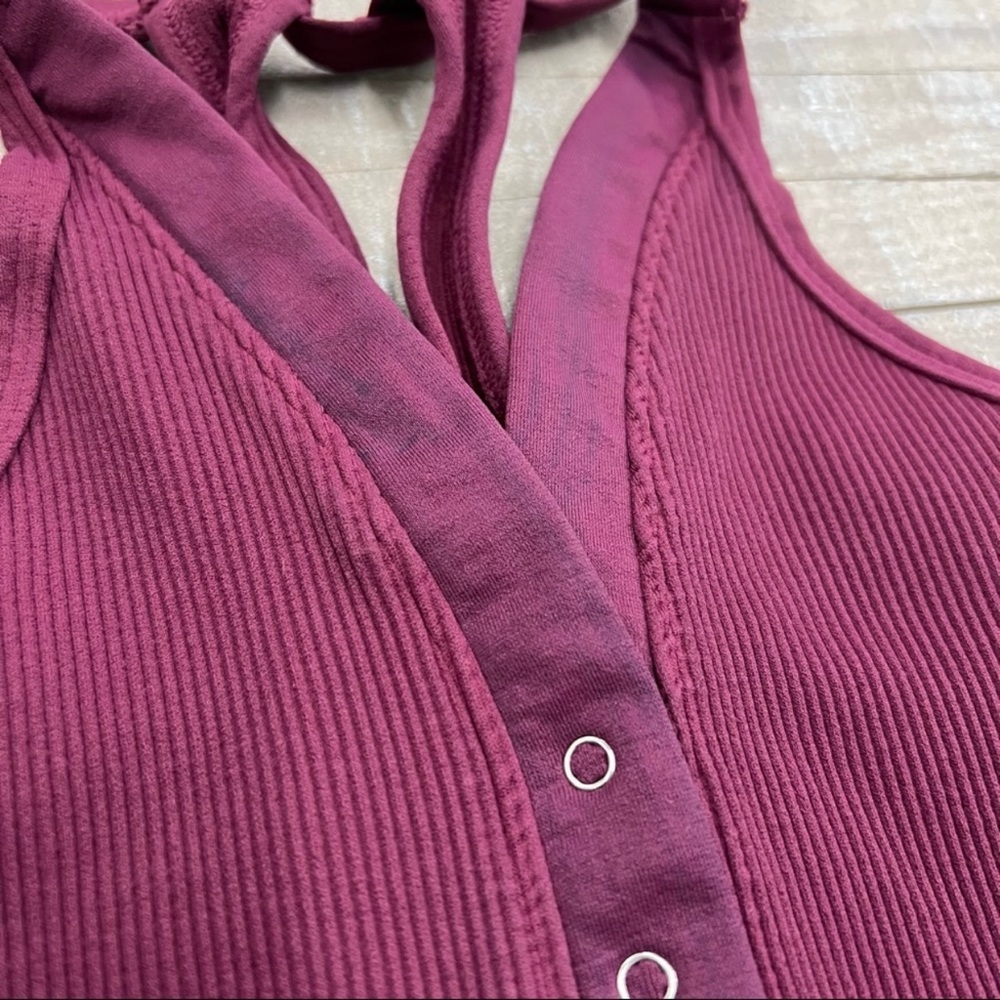 NEW Free People Happiness Runs Henley Tank - Picture 5 of 10